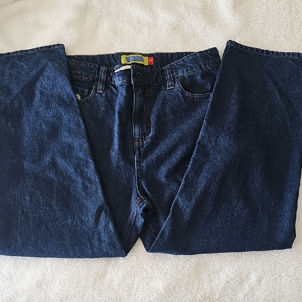 Empyre Boys Ultra Dark Wash Jeans. Size 27. Baggy Fit. Like New